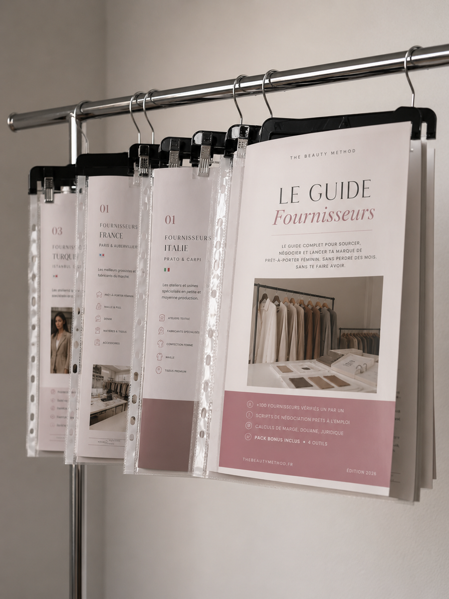 Guide Fournisseur Vêtements